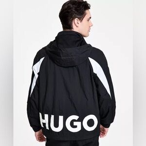 HUGO by Hugo Boss
Men's Benno Colorblocked Hooded Track Jacket